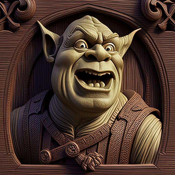 3D model st Shrek FROM Shrek (STL)